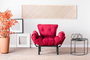 Atelier Del Sofa Nitta Single - Granate